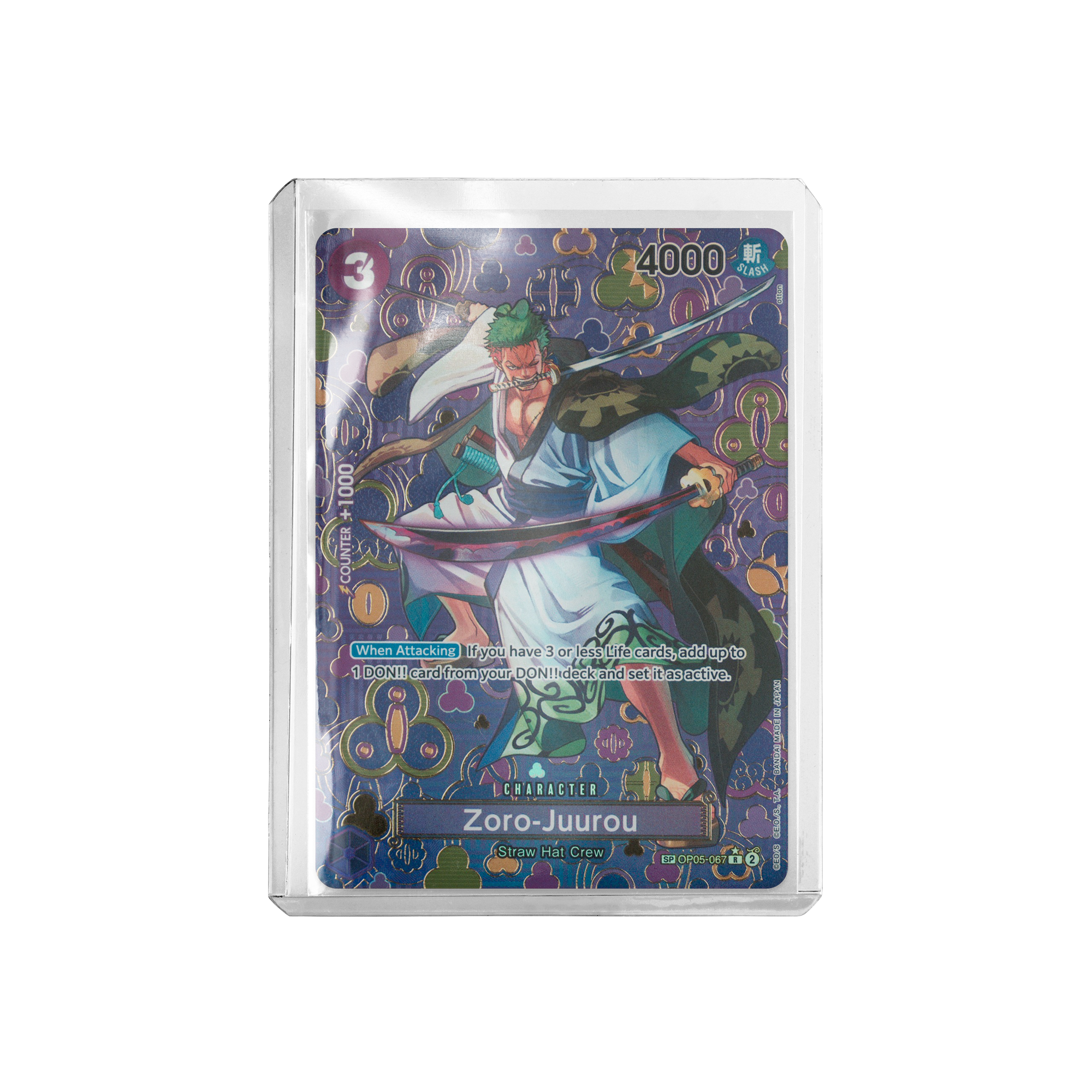 ZORO-JUUROU SPECIAL ALT ART [OP05] #067